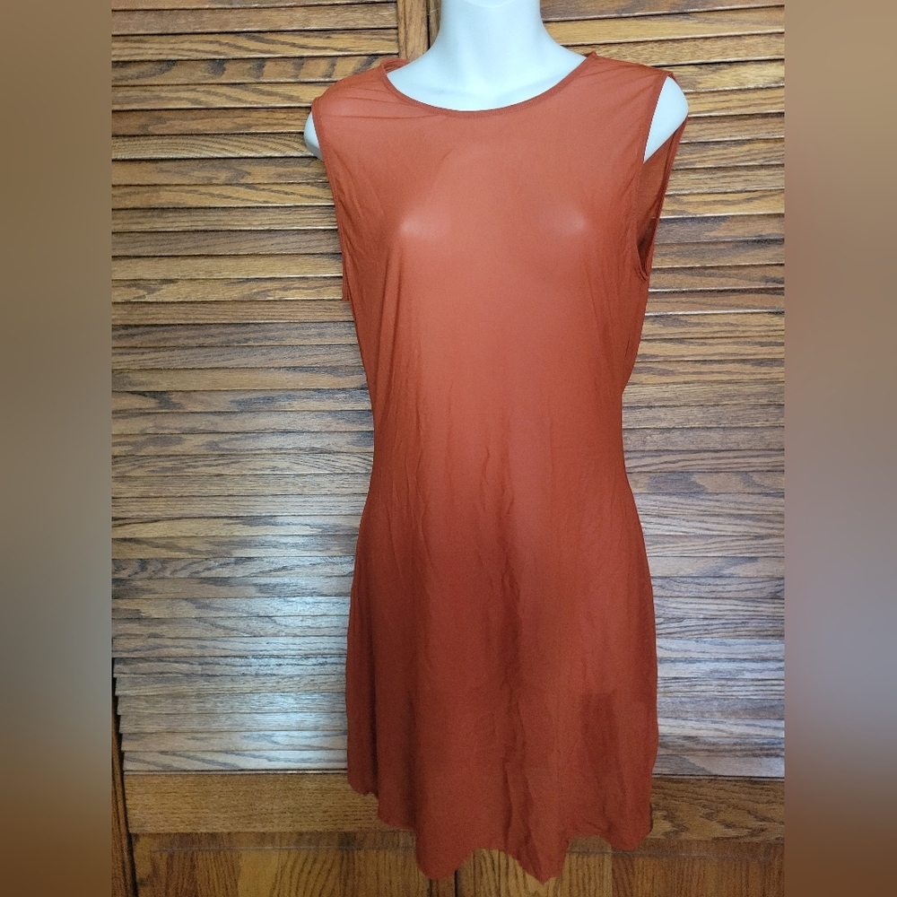 WeWoreWhat NWT Solid Sahara Sheer Knit Muscke Dress Size Large